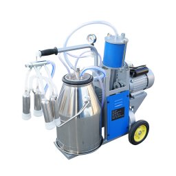 Aparat de muls vaci 1 post, 550W, bidon inox 25L, 4 mansoane