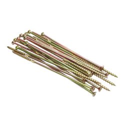 Surub autofiletant pentru lemn 8x280 mm, Torx TX40, cap înecat, 50 bucati