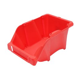 Cutie din plastic pentru depozitare rosie 245x155x120 mm, Breckner