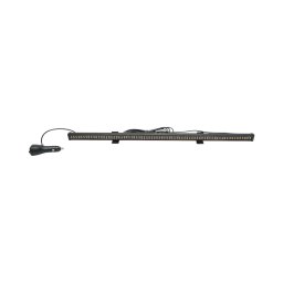 Bara LED stroboscopica auto 62 cm, 60W, 9 culori, 15 moduri, 10-30V