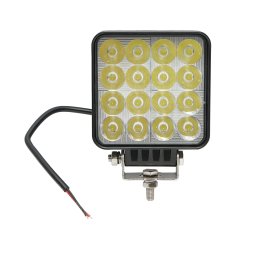 Proiector LED patrat combo 42W, 12-80V, carcasa aluminiu, 107x107x40 mm