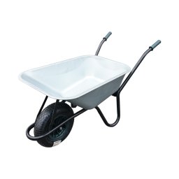 Roaba metalica 100L cu roata pneumatica 400/8 si cuva galvanizata Thor