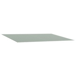 Material de înlocuire pentru copertina Verde si alb Poliester GartenMobel Dekor