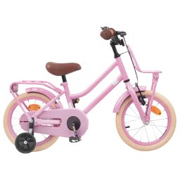 Bicicleta pentru Copii 12 Inci pentru 2-4 ani Roz deschis GartenMobel Dekor