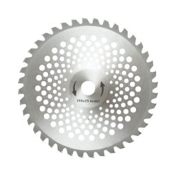 Disc vidia pentru motocoasa de umar THOR 255x25,4 mm, 40 dinti