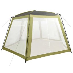 Cort de piscina, verde, 590x520x250 cm, tesatura GartenMobel Dekor