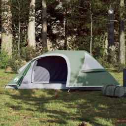 Cort de camping cupola pentru 1 persoana, verde, impermeabil GartenMobel Dekor