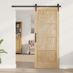 Usa de interior natural 83 x 202 cm placaj GartenMobel Dekor