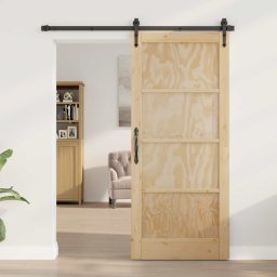 Usa de interior natural 86 x 198,5 cm placaj GartenMobel Dekor