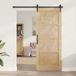 Usa de interior natural 86 x 211 cm placaj GartenMobel Dekor