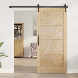 Usa de interior natural 93 x 202 cm placaj GartenMobel Dekor
