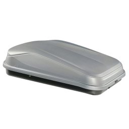 Cutie portbagaj auto Aleo EasyLine 420L gri mat pentru bare transversale