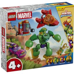LEGO Marvel Loki vs Echipa lui Iron Man 11211, set de constructie 204 piese