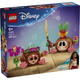 LEGO Disney Moana Kakamora 43293, set de constructie cu 407 piese