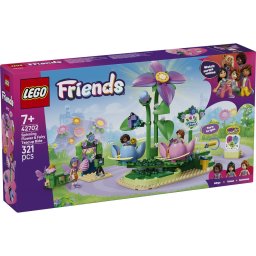 LEGO Friends Floare rotitoare si ceasca pentru zane 42702, 321 piese