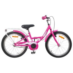 Bicicleta pentru Copii 18 Inci pentru 5-7 ani Roz GartenMobel Dekor