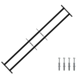 Grilaj de Securitate pentru Feronerie cu 2 Bare Intersectionate GartenMobel Dekor