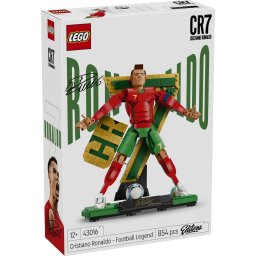 LEGO Editions Cristiano Ronaldo - legenda a fotbalului, 854 piese