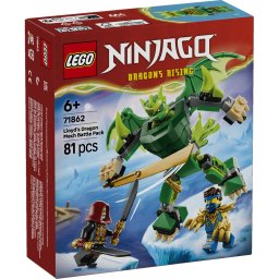 LEGO NINJAGO Robotul Dragon al lui Lloyd, set de lupta 71862
