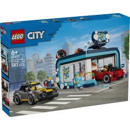 LEGO City Spalatorie Auto Drive-Thru 60497, set de constructie 583 piese