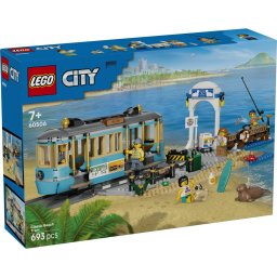LEGO City Tramvai de Plaja Clasic 60506, set constructie 693 piese