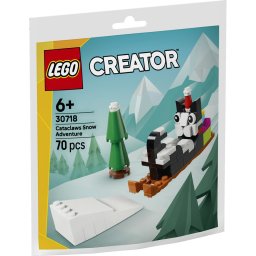 LEGO Creator Cataclaws in Zapada 30718, set de constructie 70 piese