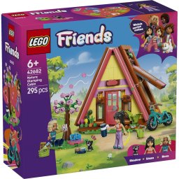 LEGO Friends Glamping la Cabana 42682, set creativ cu 295 piese