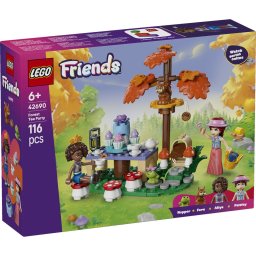 LEGO Friends Petrecere cu ceai in padure 42690, set creativ 6+