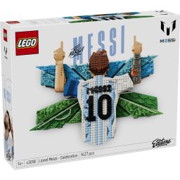LEGO Lionel Messi Sarbatorire 43018, decor mural 3D, 1427 piese