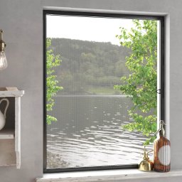 Plasa de insecte pentru feronerie Antracita 110 x 130 cm GartenMobel Dekor
