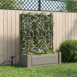 Vaza mare cu suport Gri 99,5 x 43 x 133,5 cm PP GartenMobel Dekor