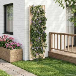 Gratar cu tarus Alb 43 x 6 x 165 cm PP GartenMobel Dekor