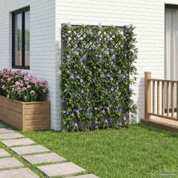 Gratar cu tarus Gri 99 x 6 x 165 cm PP GartenMobel Dekor