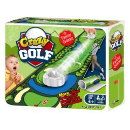 Joc de indemanare golf pentru copii 4+, 1-4 jucatori, cu covoras