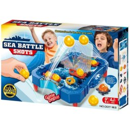 Joc de masa Batalii pe mare pentru 2 jucatori, cu mingi si nave