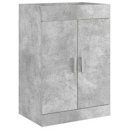 Dulap sub chiuveta pentru baie Gri Beton 78,5 x 37,5 x 81 cm GartenMobel Dekor