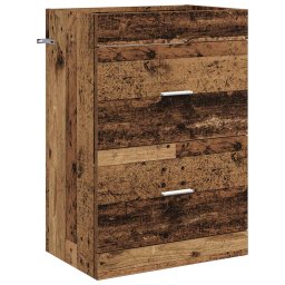 Dulap sub chiuveta pentru baie Lemn vechi 56 x 37,5 x 81 cm GartenMobel Dekor