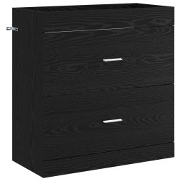 Dulap sub chiuveta pentru baie Stejar Negru 78,5 x 37,5 x 81 cm GartenMobel Dekor