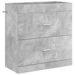 Dulap sub chiuveta pentru baie Gri Beton 78,5 x 37,5 x 81 cm GartenMobel Dekor