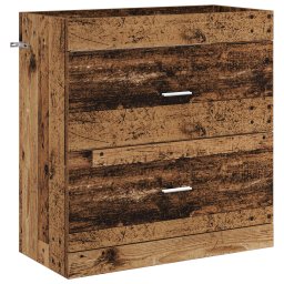 Dulap sub chiuveta pentru baie Lemn vechi 78,5 x 37,5 x 81 cm GartenMobel Dekor