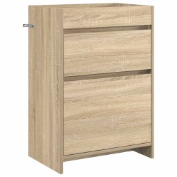 Dulap sub chiuveta pentru baie Stejar Sonoma 56 x 37,5 x 81 cm GartenMobel Dekor
