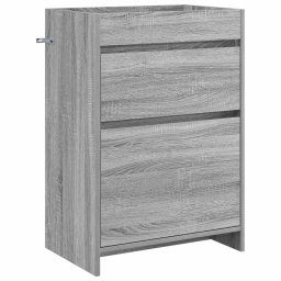 Dulap sub chiuveta pentru baie Sonoma gri 56 x 37,5 x 81 cm GartenMobel Dekor