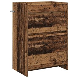 Dulap sub chiuveta pentru baie Lemn vechi 56 x 37,5 x 81 cm GartenMobel Dekor