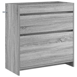 Dulap sub chiuveta pentru baie Sonoma gri 78,5 x 37,5 x 81 cm GartenMobel Dekor