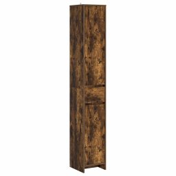 Dulap de Baie Stejar fumuriu 30 x 33 x 190 cm Lemn prelucrat GartenMobel Dekor