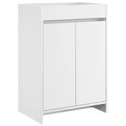 Dulap sub chiuveta pentru baie Alb 56 x 37,5 x 81 cm GartenMobel Dekor