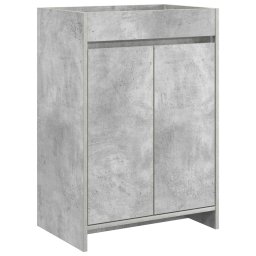 Dulap sub chiuveta pentru baie Gri Beton 56 x 37,5 x 81 cm GartenMobel Dekor