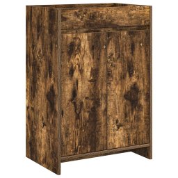 Dulap sub chiuveta pentru baie Stejar fumuriu 56 x 37,5 x 81 cm GartenMobel Dekor