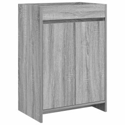 Dulap sub chiuveta pentru baie Sonoma gri 56 x 37,5 x 81 cm GartenMobel Dekor