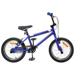 BMX 18 Inci pentru copiii de 7-10 ani Albastru închis GartenMobel Dekor